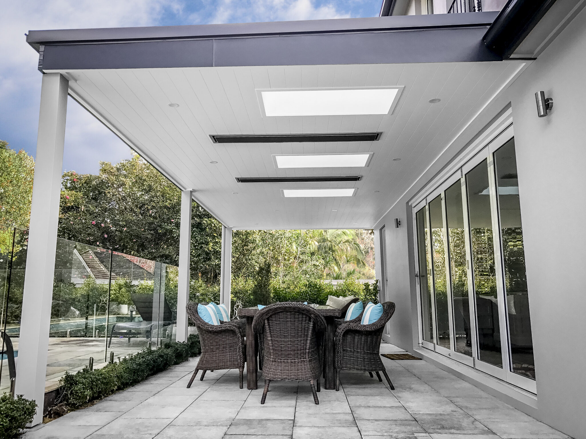 Outdoor Lined Ceiling for Pergolas and Patios in Sydney