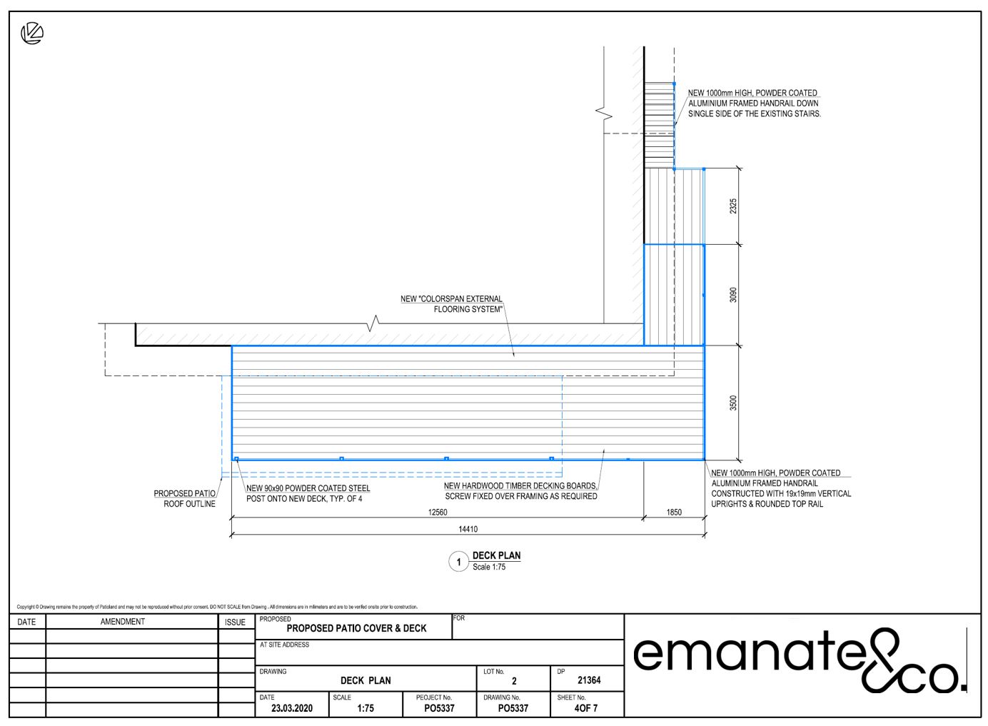 Timber deck local council approval plans